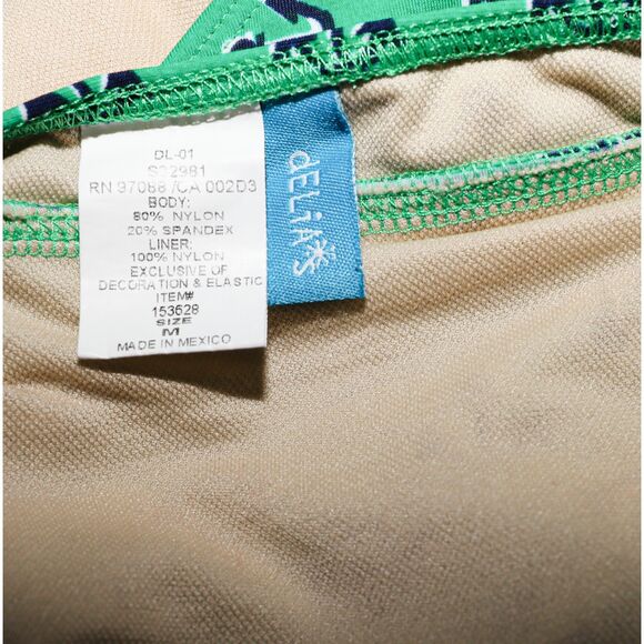 Vintage Delias Y2K Two Piece Bikini Swim Set Halter Bathing Suit - Picture 4 of 4